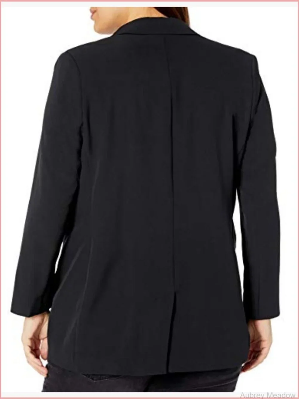 Power Blazer - Notched Collar Long Silhouette Women's Blake